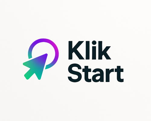 KlikStart Logo Design